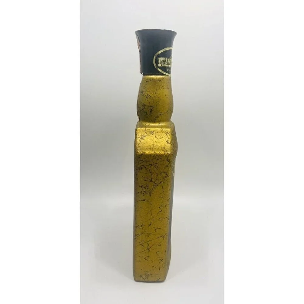 Jim Beam Georg Gisze Gold Decanter Whiskey Bottle Artist Series Hans Holbein Bar